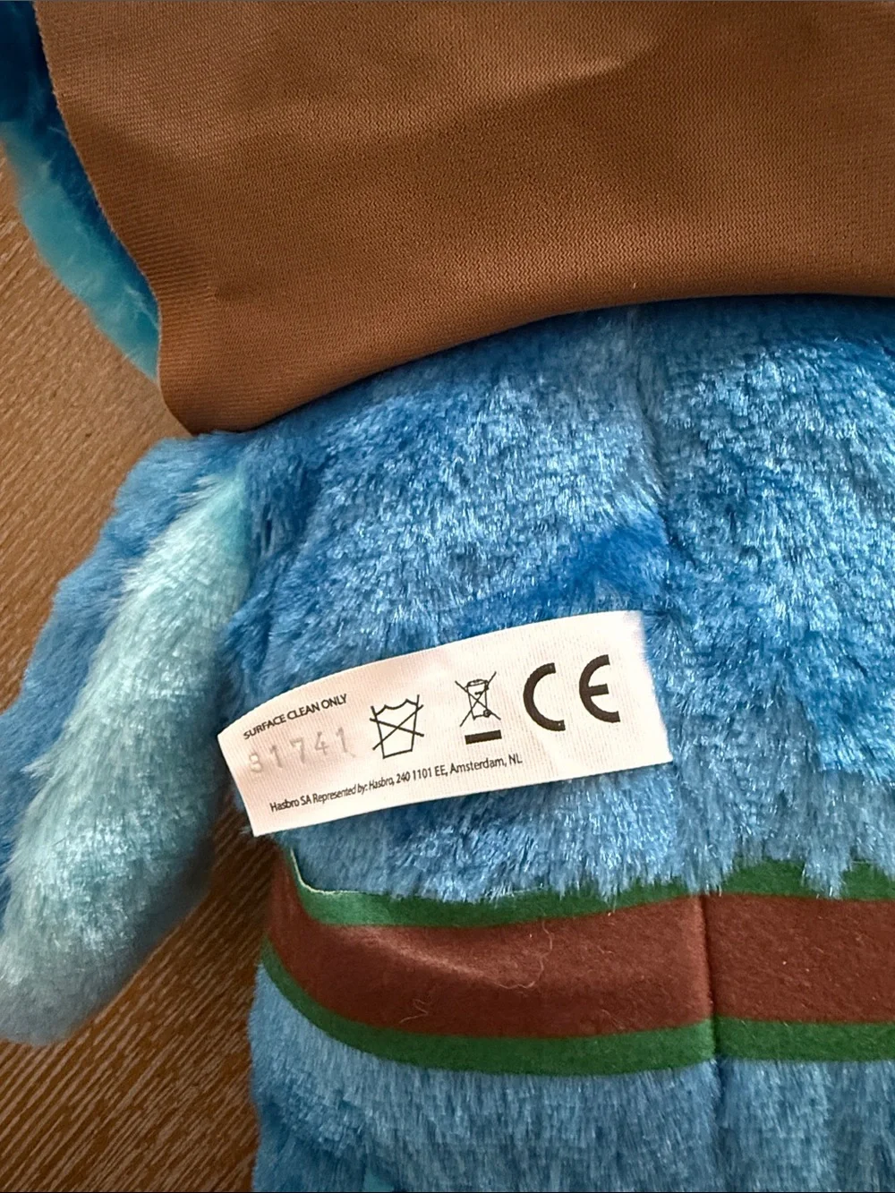 Hasbro Star Wars Blue Jedi Plush Stuffed Animal Light-Up Lightsaber Toy